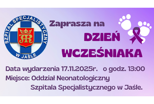 Dzień wcześniaka w Szpitalu Specjalistycznym w Jaśle